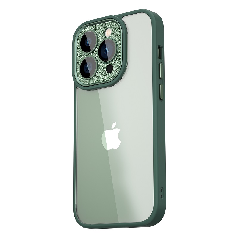 WiWU Multicolor Phone Case for iPhone 13 & 14 Shockproof Protective with Lens Guard Transparent Phone Back Cover