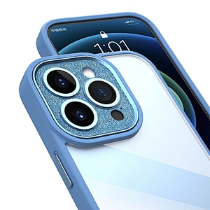 WiWU Multicolor Phone Case for iPhone 13 & 14 Shockproof Protective with Lens Guard Transparent Phone Back Cover