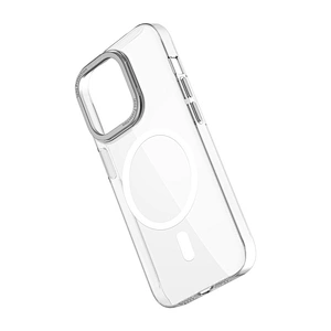 WiWU Magnetic Phone Case for iPhone 14 Anti-Fingerprint Anti-Scratch Clear Full Protection Cell Phone Back Cover