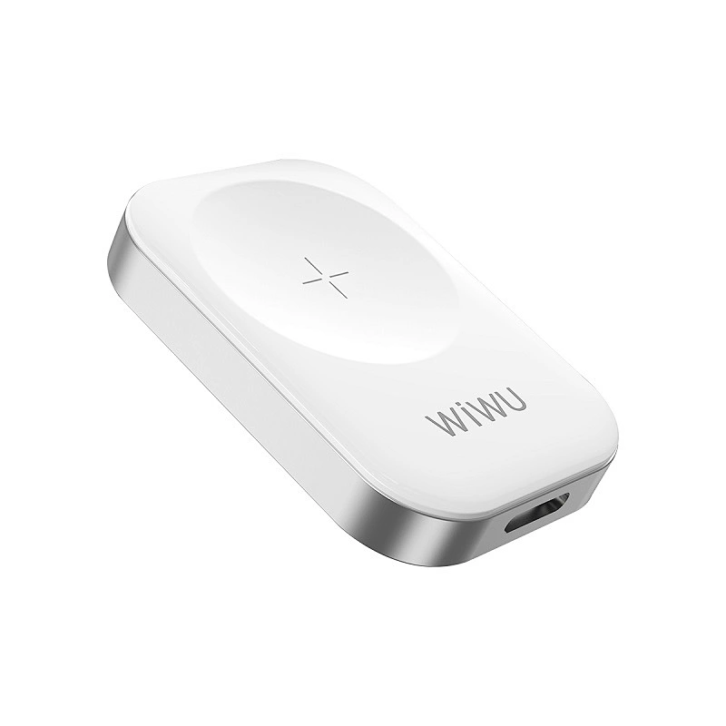 WiWU Mini Size Magnetic Smart Watch Wireless Charger for Apple Watches Portable Quick Charger