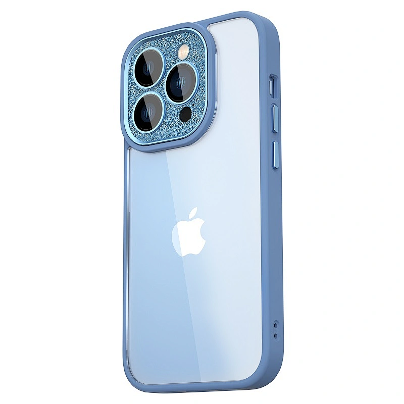 WiWU Multicolor Phone Case for iPhone 13 & 14 Shockproof Protective with Lens Guard Transparent Phone Back Cover