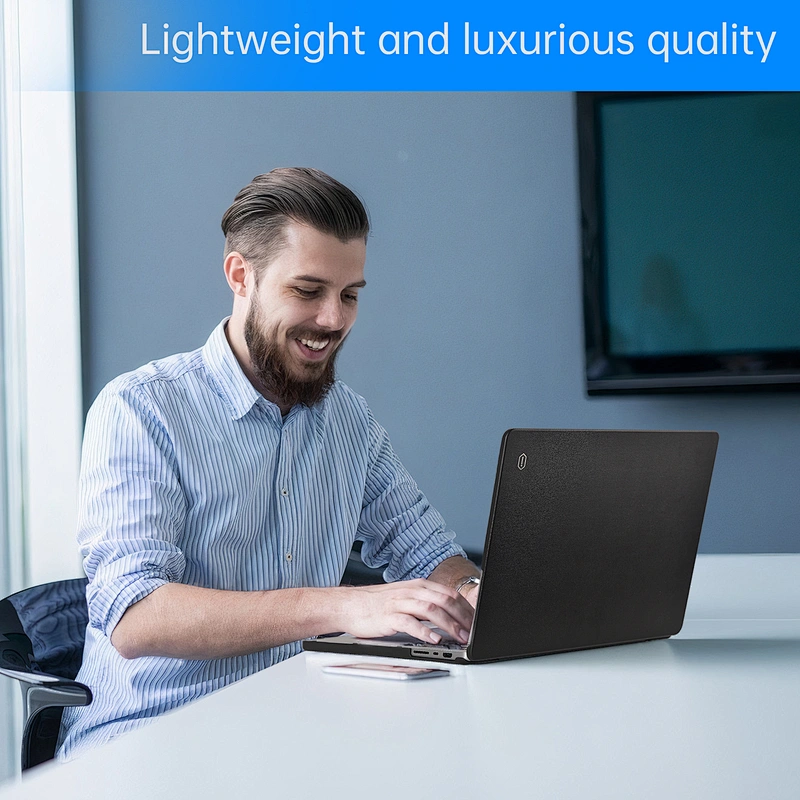 WiWU Leather Shield Case for Macbook Pro 2020-2021 Shockproof Anti-scratch Laptop Protecitve Case