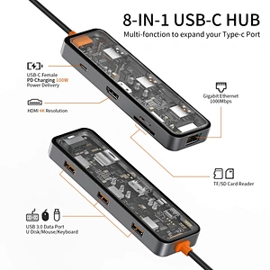 Cyber hub 8 in 1