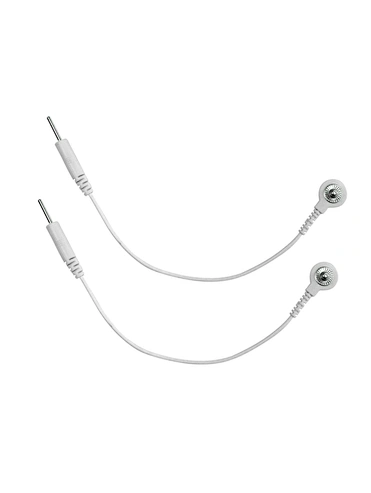 3.5mm male snap to 2.0 male plug electrode lead wire ECG cable