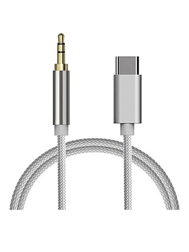 3.5mm stereo jack to USB type C cable 24k gold plated