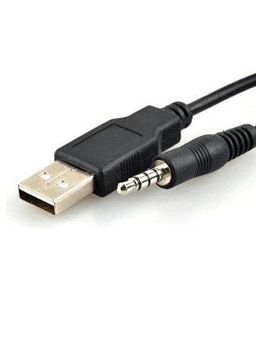 3.5mm stereo to USB A male cable