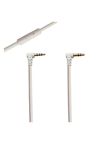 3.5mm male to 3.5mm male audio stereo cable with remote mic controller