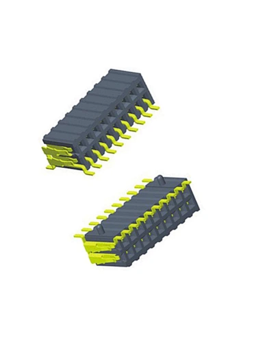 1.27mm Female Header H3.45 Dual Row SMT Type