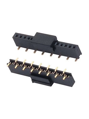 1.27mm Female Header H4.3 Single Row SMT Type