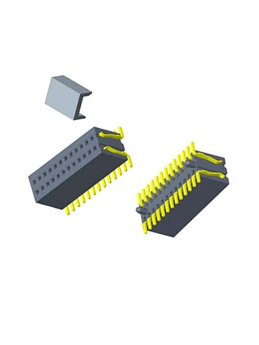 1.0mm Female Header H2.0 Dual Row SMT