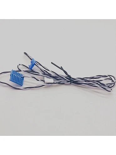 Customized 8P 2.54mm TE Connectors Twisted Wire Harness Cable Assembly