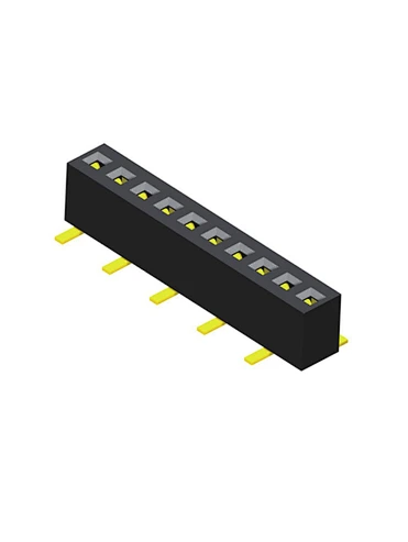 1.0mm Female Header H2.0 Single Row SMT