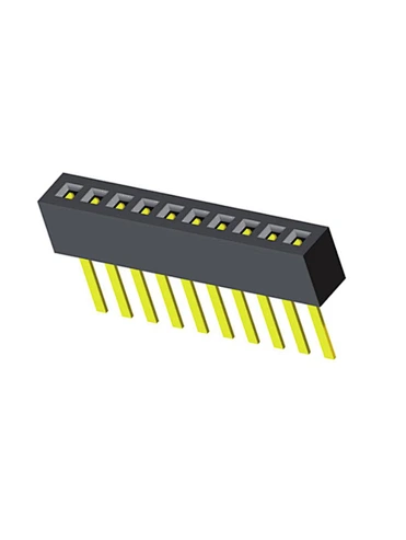 1.0mm Female Header H2.0 Single Row Straight Type