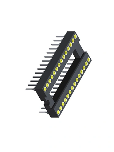 2.54mm IC Socket H3.0 Straight Female Type L=15.4 Tube Packing