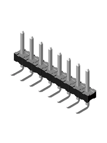 3.96mm Pin Header H3.2 Single Row Right Angle Type