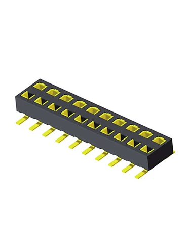 2.0mm Female Header H2.0 Dual Row SMT