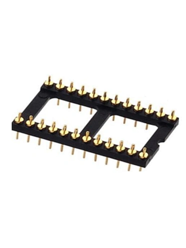 2.54mm IC Socket Straight Type L=11.96 Tube Packing