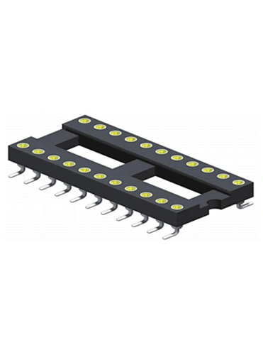 2.54mm IC Socket H=3.0 SMT Type L=7.43 Tube Packing