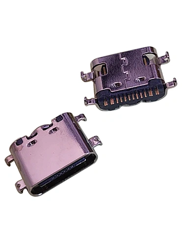 USB Type C 16Pin Female 1Row SMT Board 0.8mm