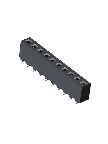 3.96mm Female Header H8.89 Single Row SMT