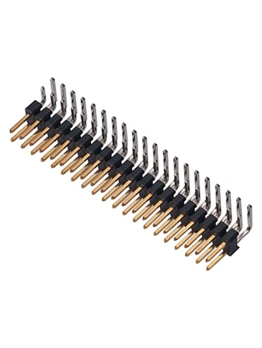 1.0mm Pin Header H1.5 Dual Row Right Angle Type
