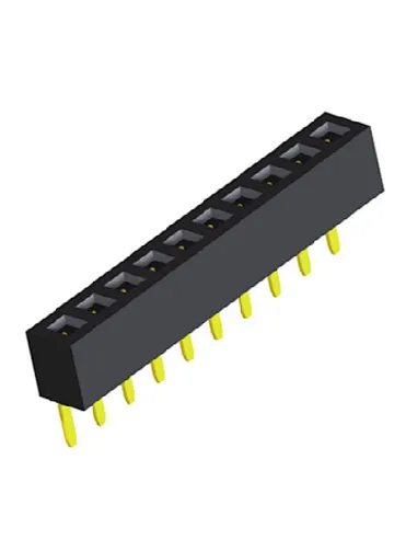 2.0mm Female Header H2.0 Single Row Straight