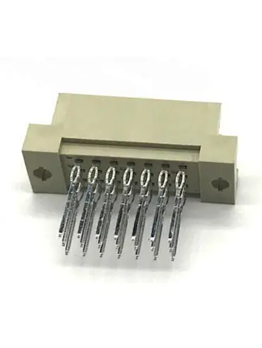 2.54mm DIN41612 Female Press Fit Type 3Rows