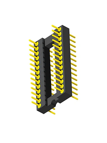 1.778mm IC Socket H2.8mm Straight Male Type L=10.0MM Tube Packing