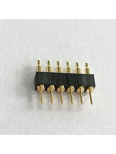 2.5mm Pogo Pin Male Spring Loaded connectors 1x06P Dip