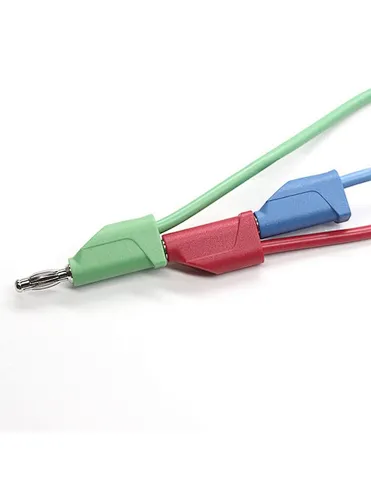 4x4mm Stackable Banana Plug Wire Soft Silicone Test Cable Lead