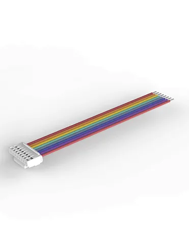 VH3.96mm Housing To end Stripped Tinned Multi-Conductor Shielded Wiring Harness Cable