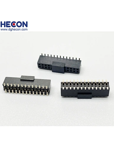 female dual row receptacle