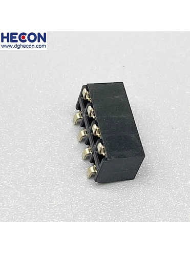 2.54mm Female header Dual Row SMT 2X04P
