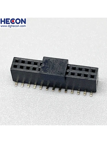1.27mm Female header H4.3 Dual Row 2x13P