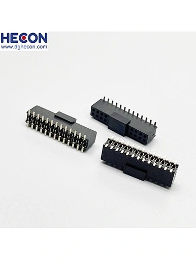 female dual row receptacle