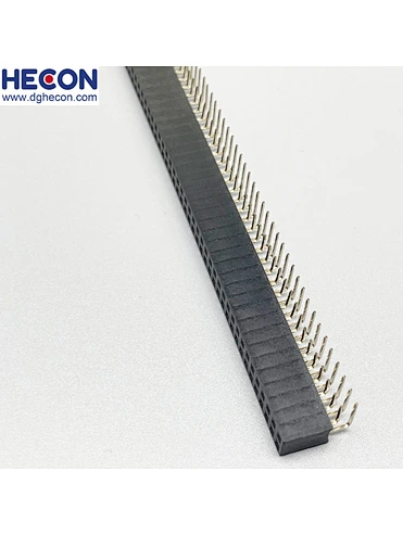 2.0mm Female header H8.5 Dual Row Right Angle