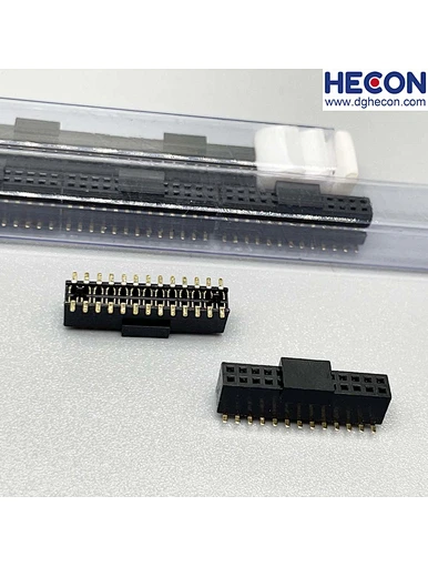 female dual row receptacle