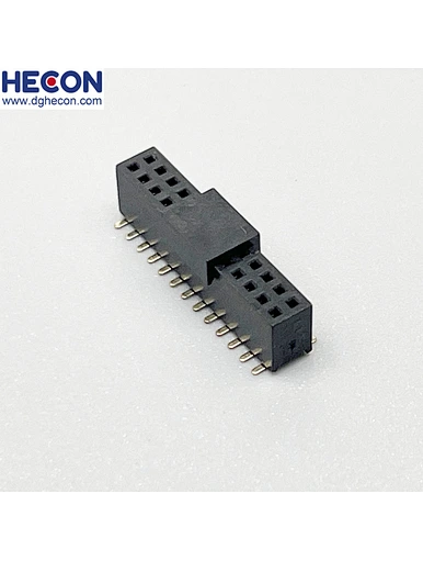 female dual row receptacle