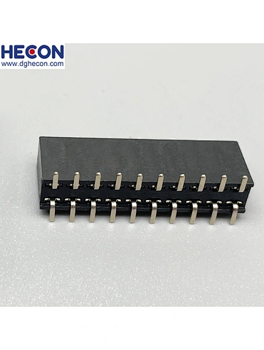 2.54mm Female Header H8.5 Dual Row Y Type