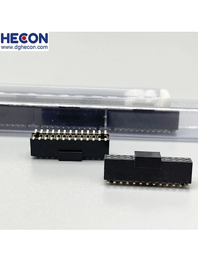 female dual row receptacle
