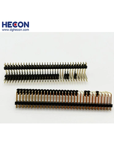 2.54mm Pin header H2.5 Dual Row Right Angle