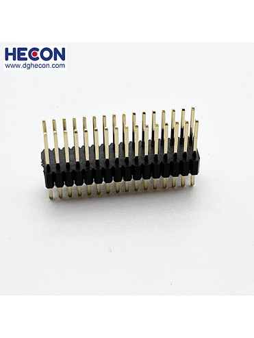 1.27x2.54mm Pin header H2.5 Dual Row Straight