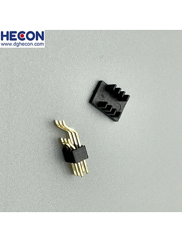 1.27mm Pin header H2.5 Dual Row Right Angle SMT