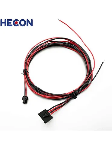 2.54-7P Housing TO SM2.5-2P,L=2020mm/1020mm/1510mm/ 5mm Stripped Tinned, UL1007 AWG20