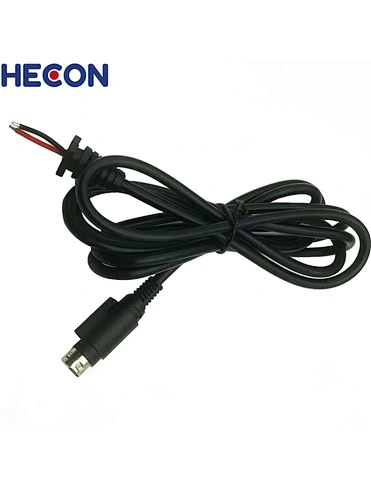 Din 4P Male to Two Ways to SR OD4.5 18AWG 2C Length 1700 Cable Assemblies