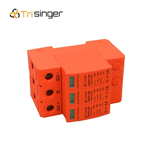 40KA 1000V 3P SPD Waterproof DC Surge Protector