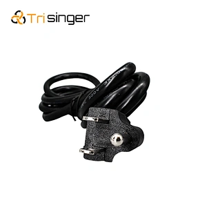 ac power cord free sample 3pin plug us 3 pin power cable for computer