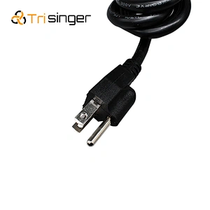 ac power cord free sample 3pin plug us 3 pin power cable for computer