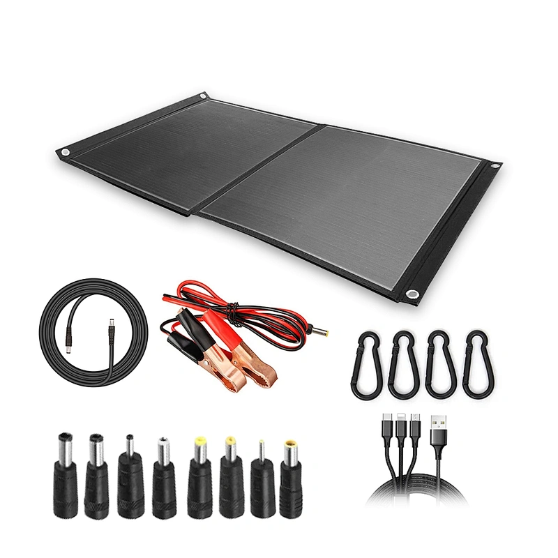 20W Solar Battery Charger Folding Solar Blanket