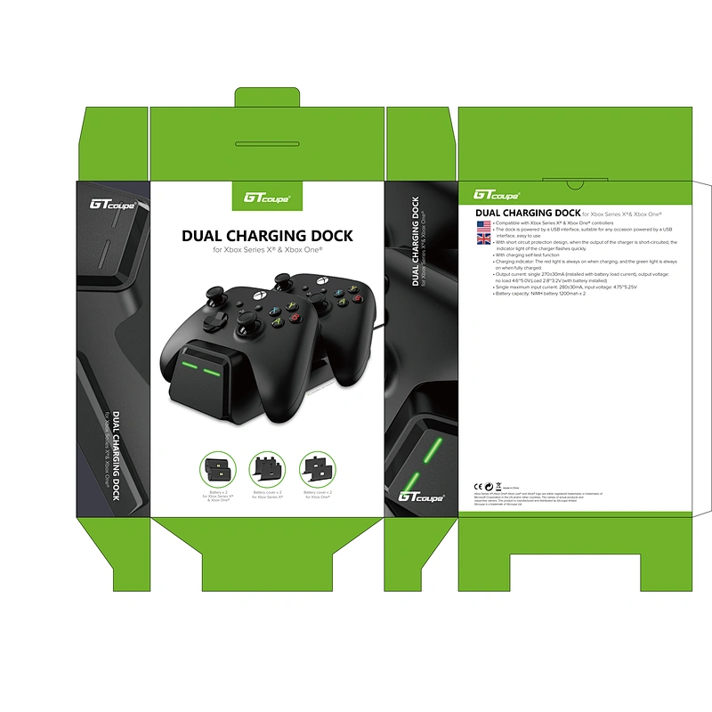 Amazon Hot Selling XBOX SERIES X/S/XBOX ONE Dual Controller Charger Station Hot Sell Charging Dock Replacement Battery Pack OEM